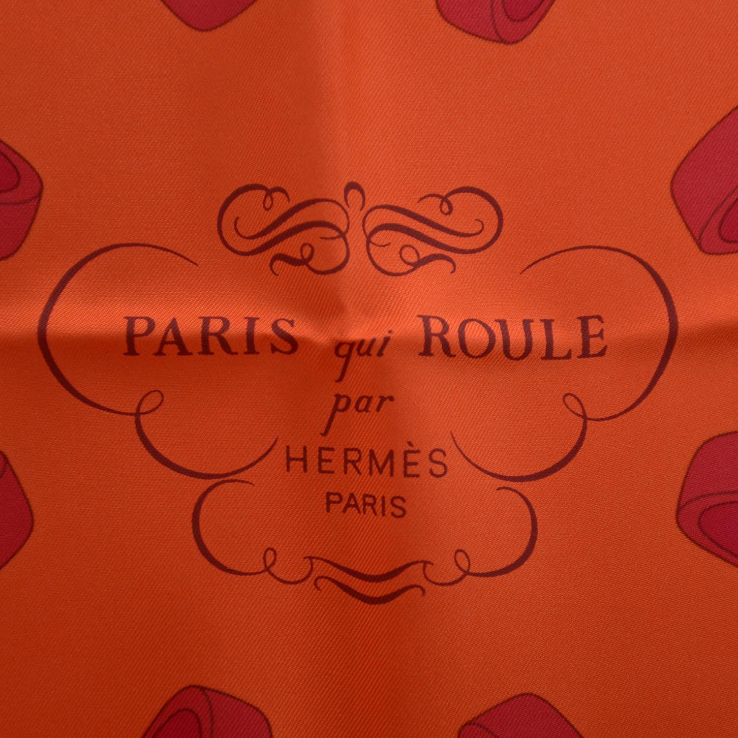 Hermes Silk Paris Qui Roule Scarf 90 6 of 7