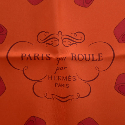 Hermes Silk Paris Qui Roule Scarf 90 6 of 7