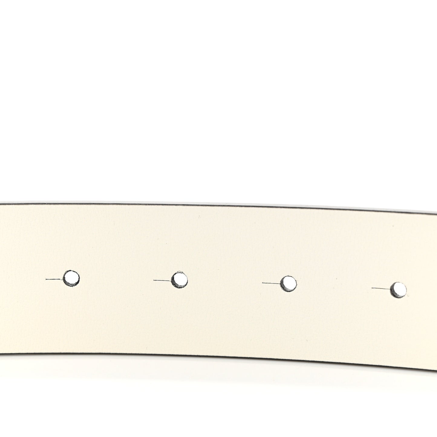 Patent Calfskin CC Reversible Belt 75 30 Black White