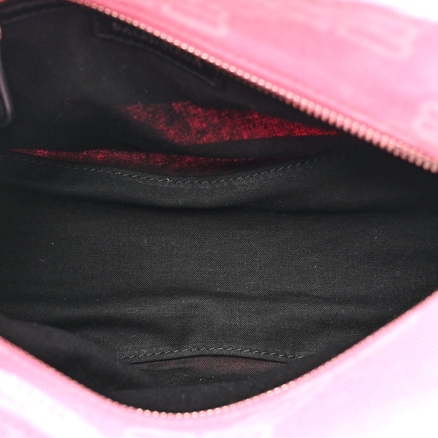 Balenciaga Denim BB Monogram Neo Cagole Handbag XS Pink 5 of 12