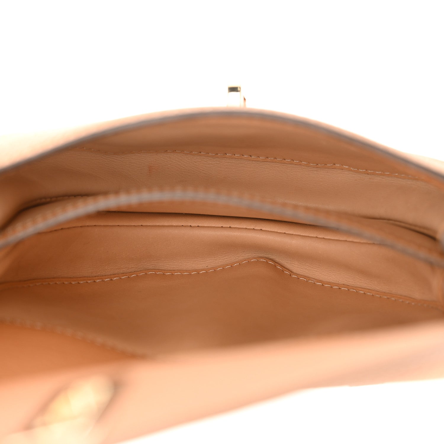 Delvaux Crispy Calfskin Mini Le Mutin Saddle Belt Bag Vegetal 5 of 12