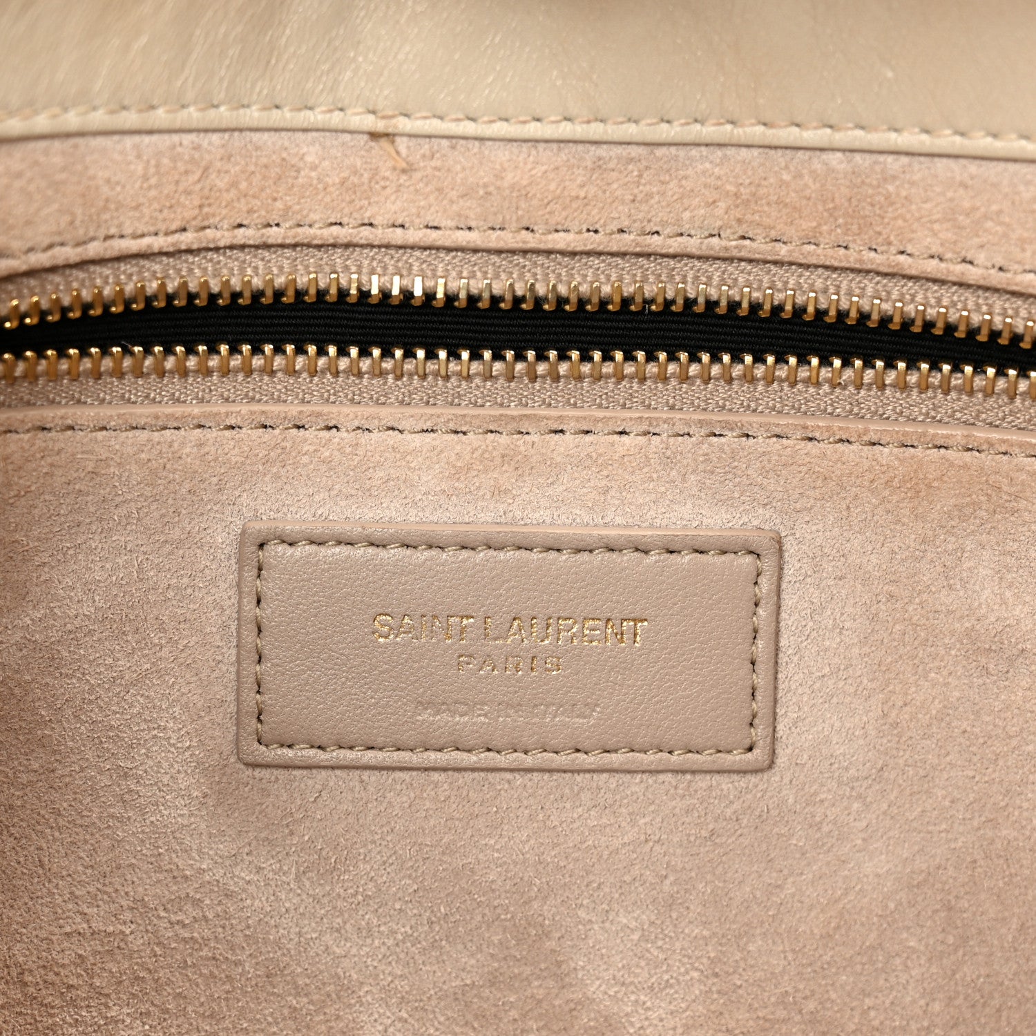Saint Laurent Smooth Calfskin Le 5 A 7 Hobo Blanc Vintage 6 of 11