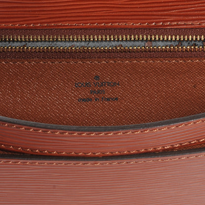 Louis Vuitton Epi Sellier Dragonne Pochette Fawn 3 of 9