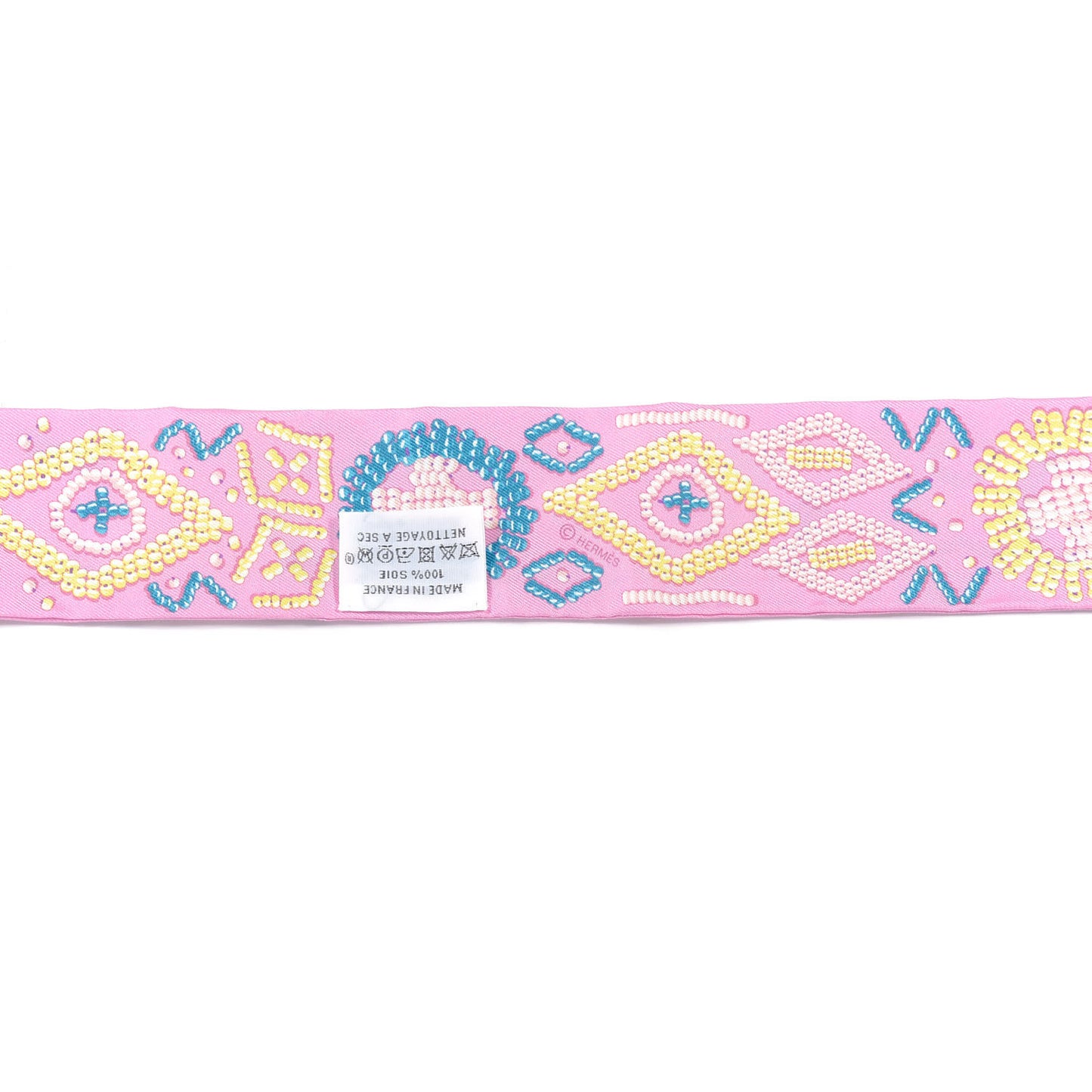 Silk Kelly En Perles Twilly Rose Bonbon Canard