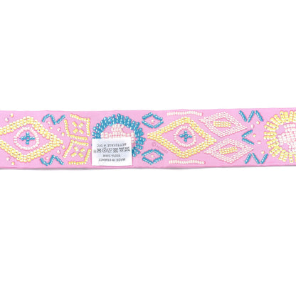 Hermes Silk Kelly En Perles Twilly Rose Bonbon Canard 3 of 4