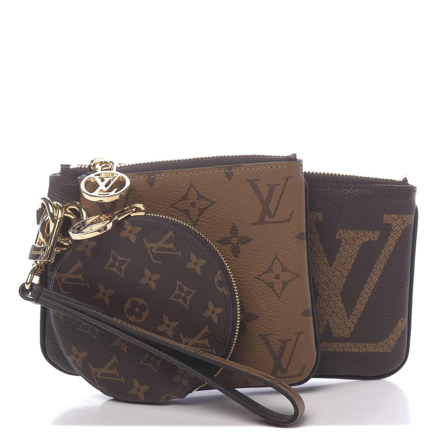 Louis Vuitton Reverse Monogram Giant Trio Pouch 1 of 7