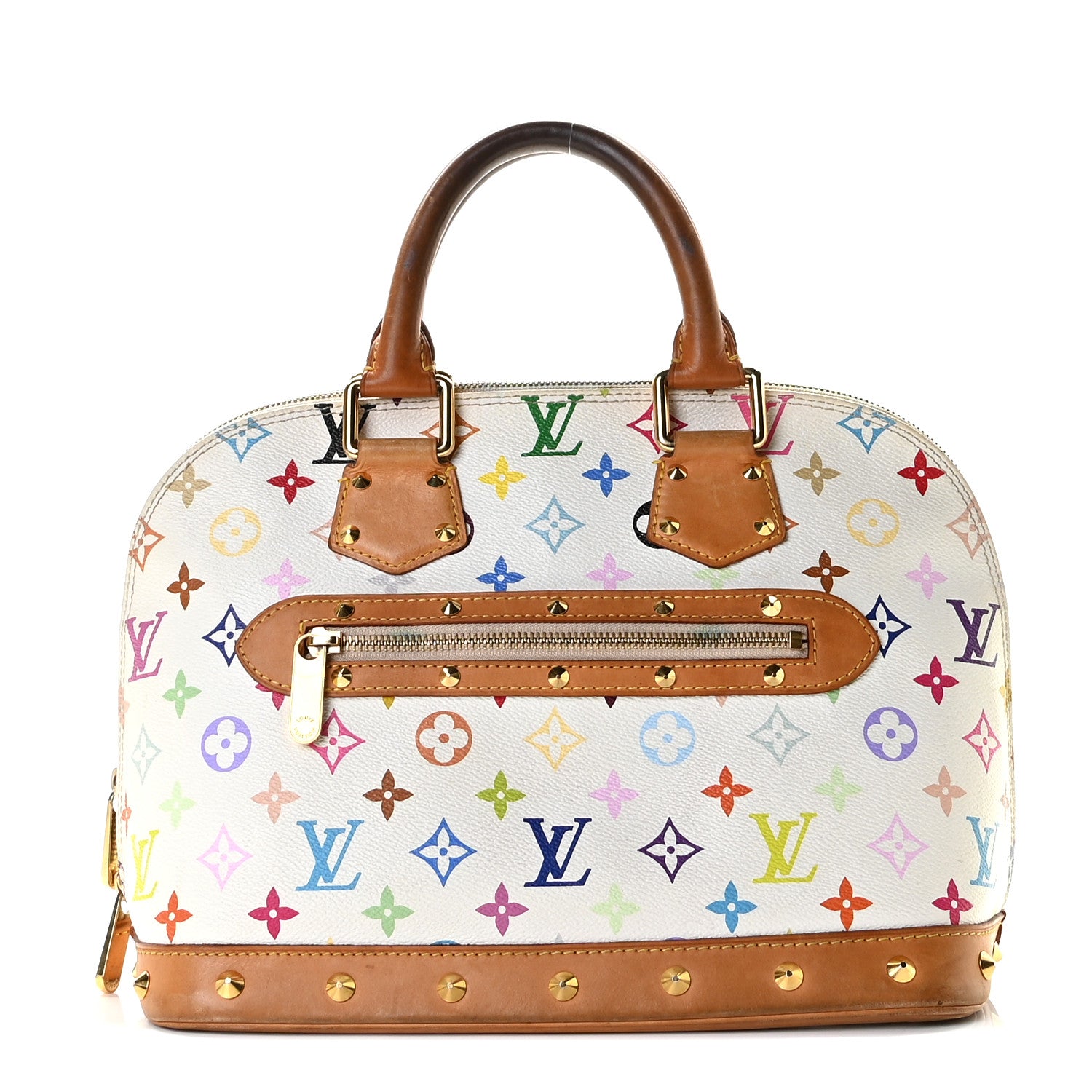 Louis Vuitton Monogram Multicolor Alma White 1 of 21