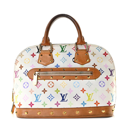 Louis Vuitton Monogram Multicolor Alma White 1 of 21