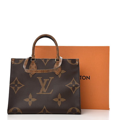 Louis Vuitton Reverse Monogram Giant Onthego MM 12 of 12