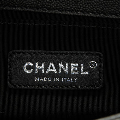 Chanel Caviar Quilted Small Boy Flap So Black 6 of 7