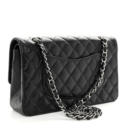 Chanel Caviar Quilted Medium Double Flap Black 3 of 12