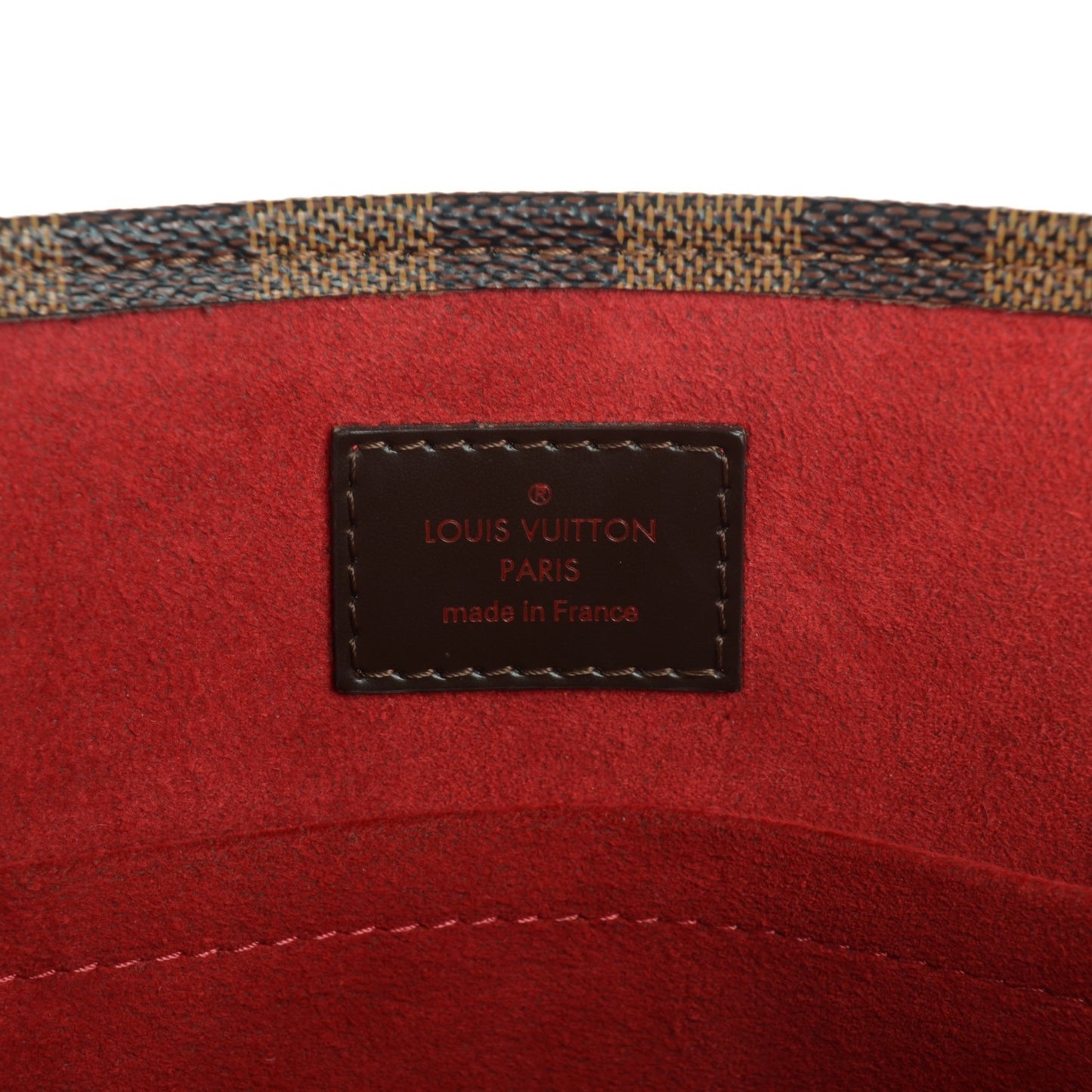 Damier Ebene Sac Plat
