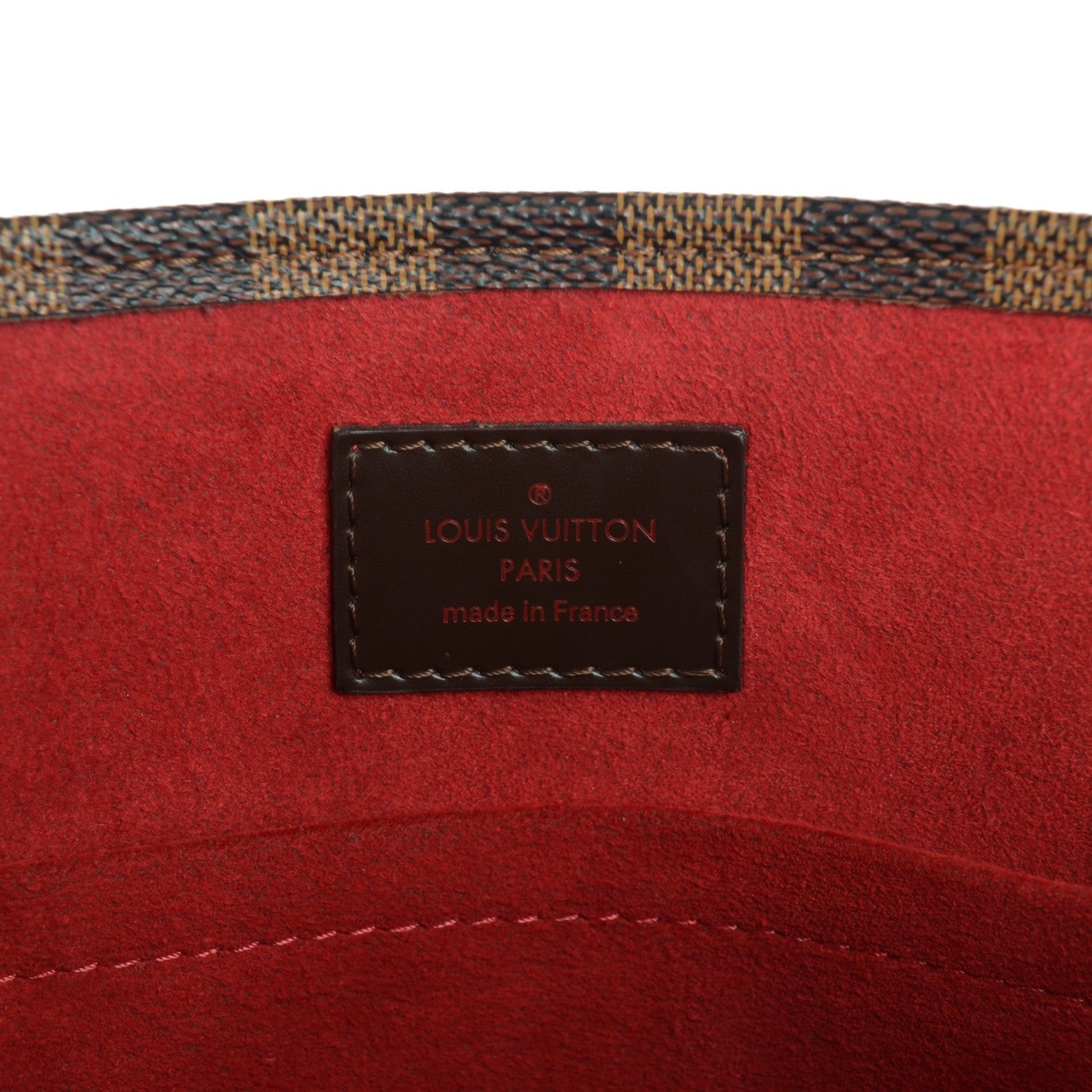 Louis Vuitton Damier Ebene Sac Plat 6 of 7