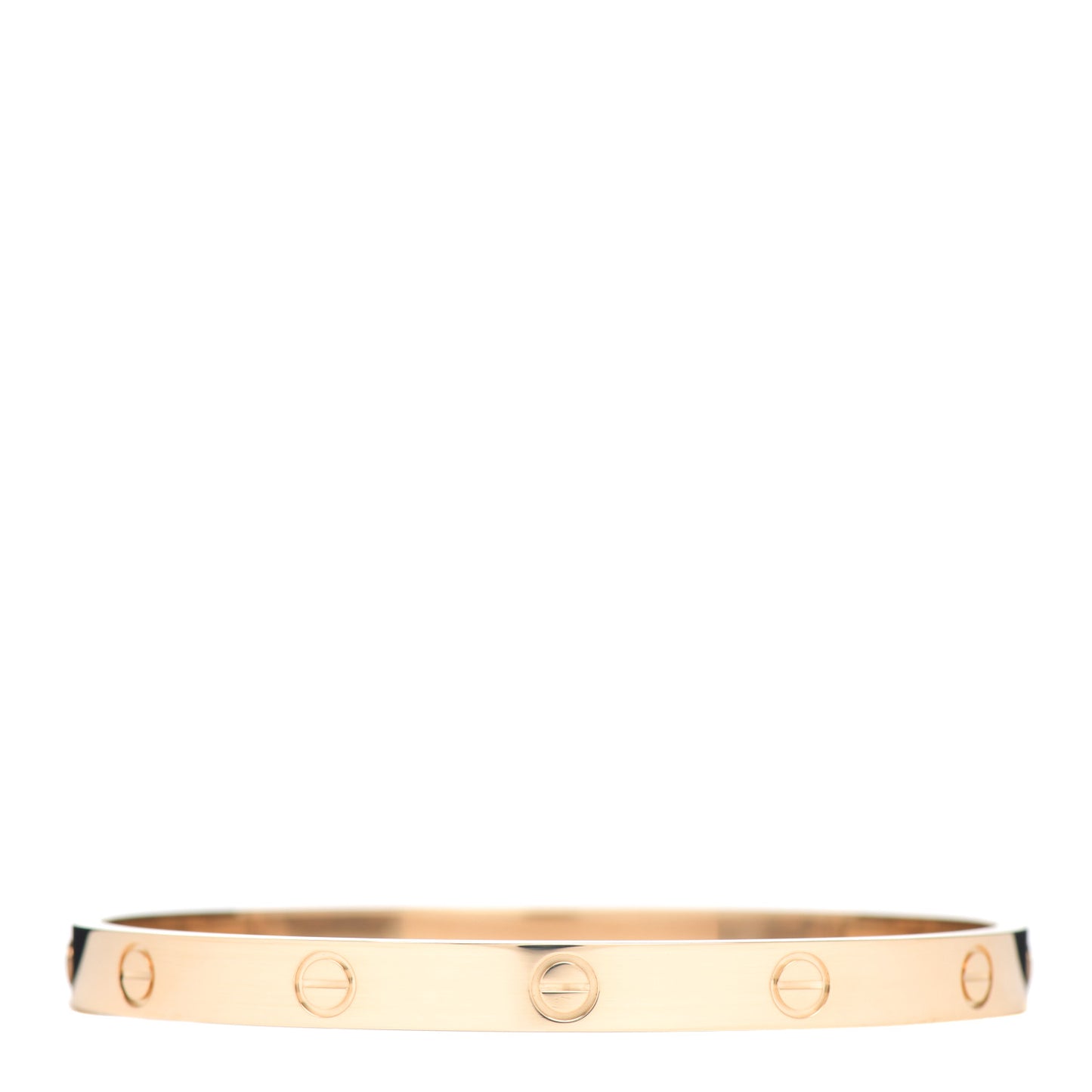 18K Yellow Gold LOVE Bracelet 19