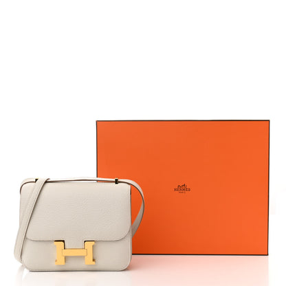 Hermes Chevre Mysore Verso Constance 18 Mushroom Biscuit 12 of 12
