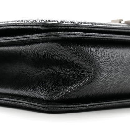 Chanel Caviar Quilted Medium Boy Flap Black 9 of 13