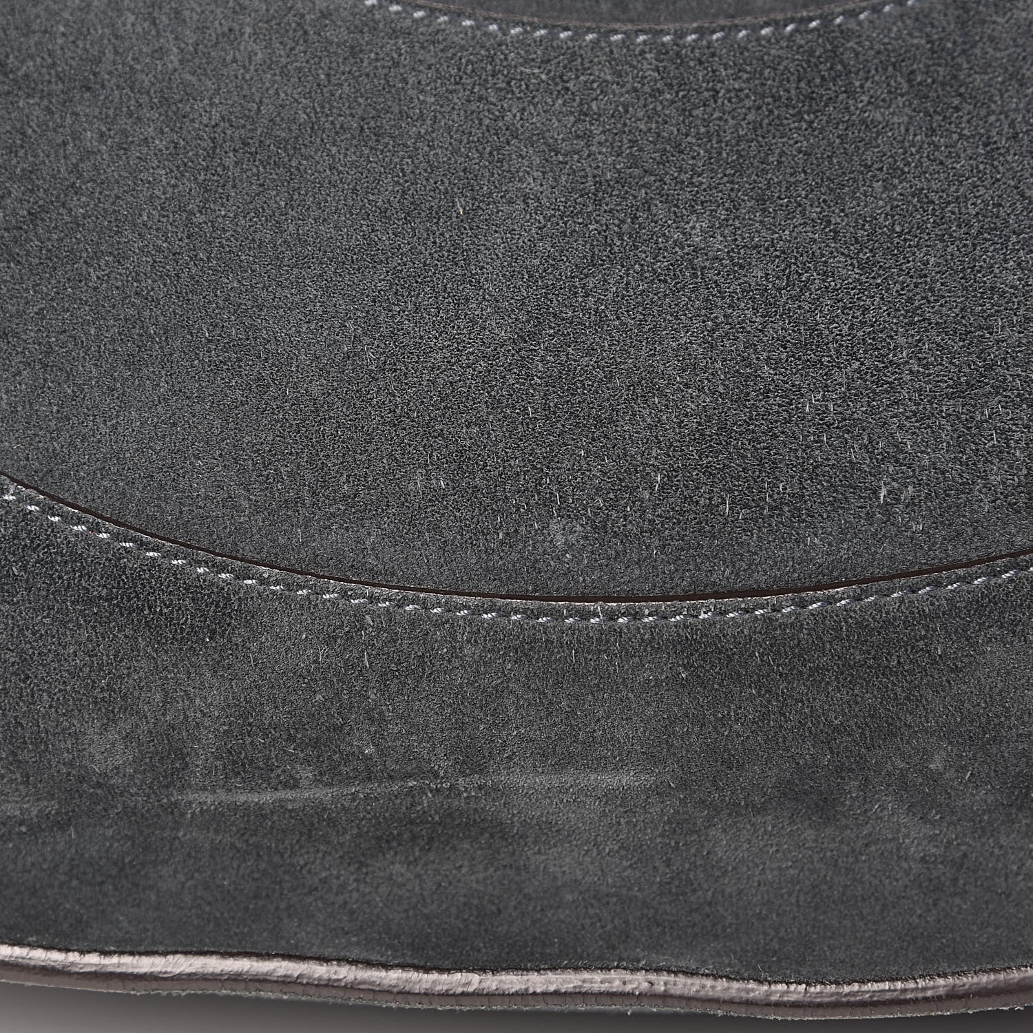Chloe Calfskin Suede Small Hayley Hobo Silver Blue 13 of 15