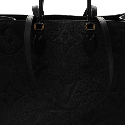 Louis Vuitton Empreinte Monogram Giant Onthego GM Black 8 of 10
