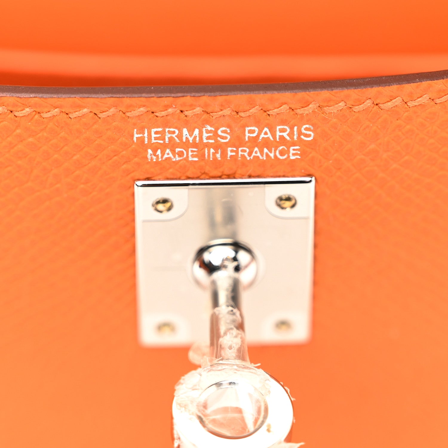 Hermes Epsom Mini Kelly Sellier 20 Orange 6 of 11