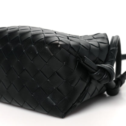 Bottega Veneta Nappa Intrecciato Loop Top Handle Camera Bag Black 10 of 10