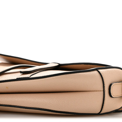 Christian Dior Grained Calfskin Saddle Bag Fard 10 of 17