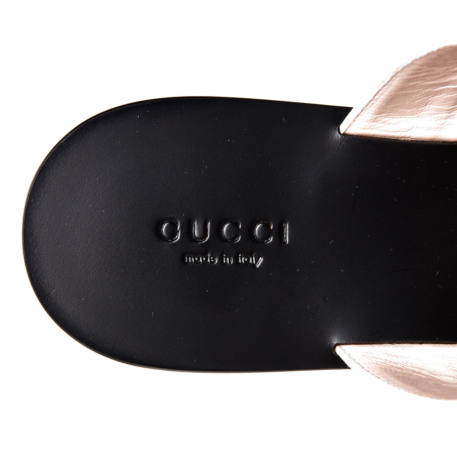 Gucci Calfskin GG Marmont Thong Sandals 38 Mystic White 5 of 8