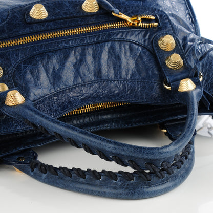 Balenciaga Agneau Giant 21 Gold Hardware City Bleu Roi 6 of 9