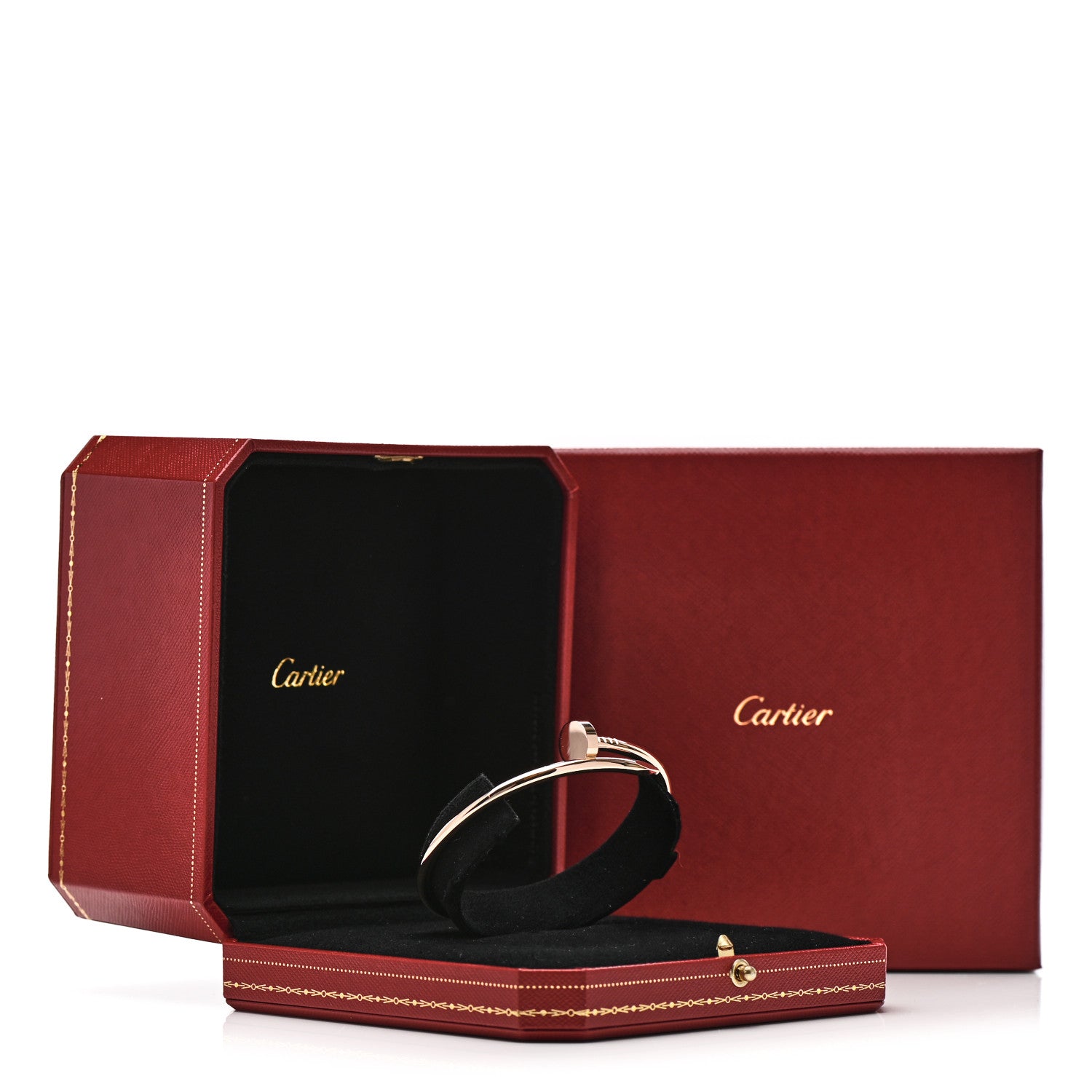 Cartier 18K Pink Gold Juste Un Clou Bracelet 19 3 of 4