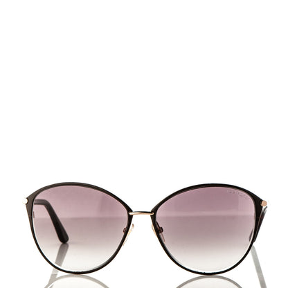 Tom Ford Penelope Vintage Round Sunglasses TF320 Brown 2 of 6