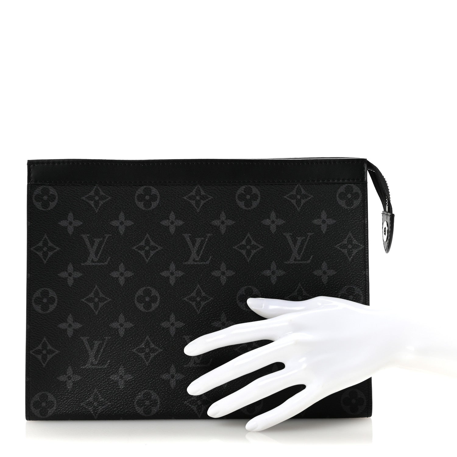 Louis Vuitton Monogram Eclipse Pochette Voyage MM 2 of 7