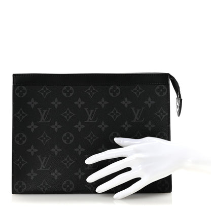 Louis Vuitton Monogram Eclipse Pochette Voyage MM 2 of 7