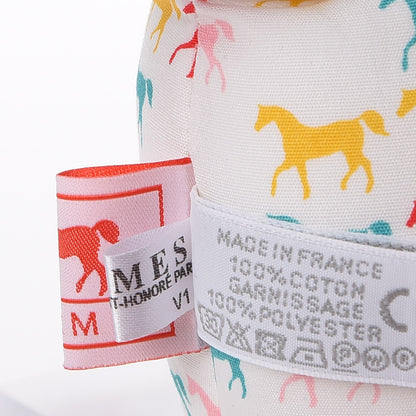 Hermes Cotton Large Plush Horse Toy Blanc White 7 of 10