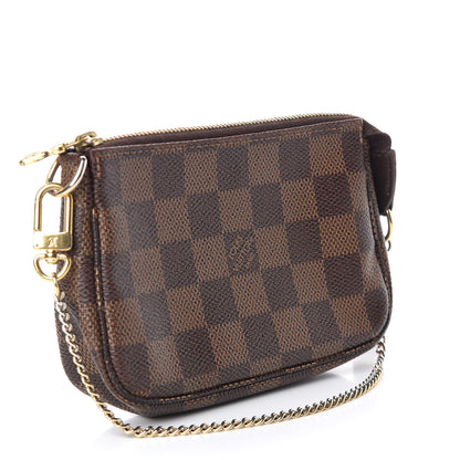 Louis Vuitton Damier Ebene Mini Pochette Accessories 2 of 11