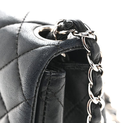 Chanel Lambskin Quilted Mini Square Flap Black 12 of 13