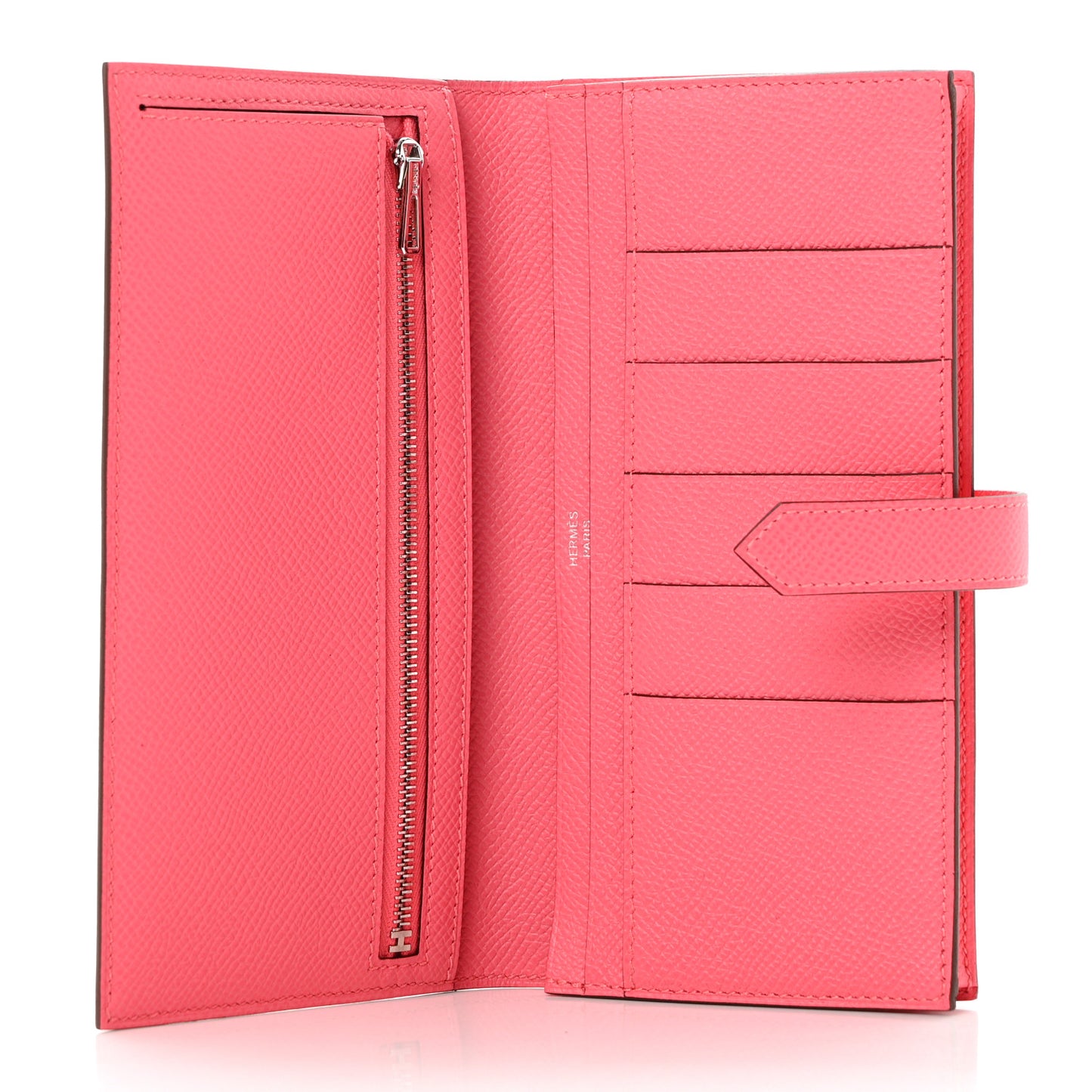 Epsom Bearn Gusset Wallet Rose Lipstick