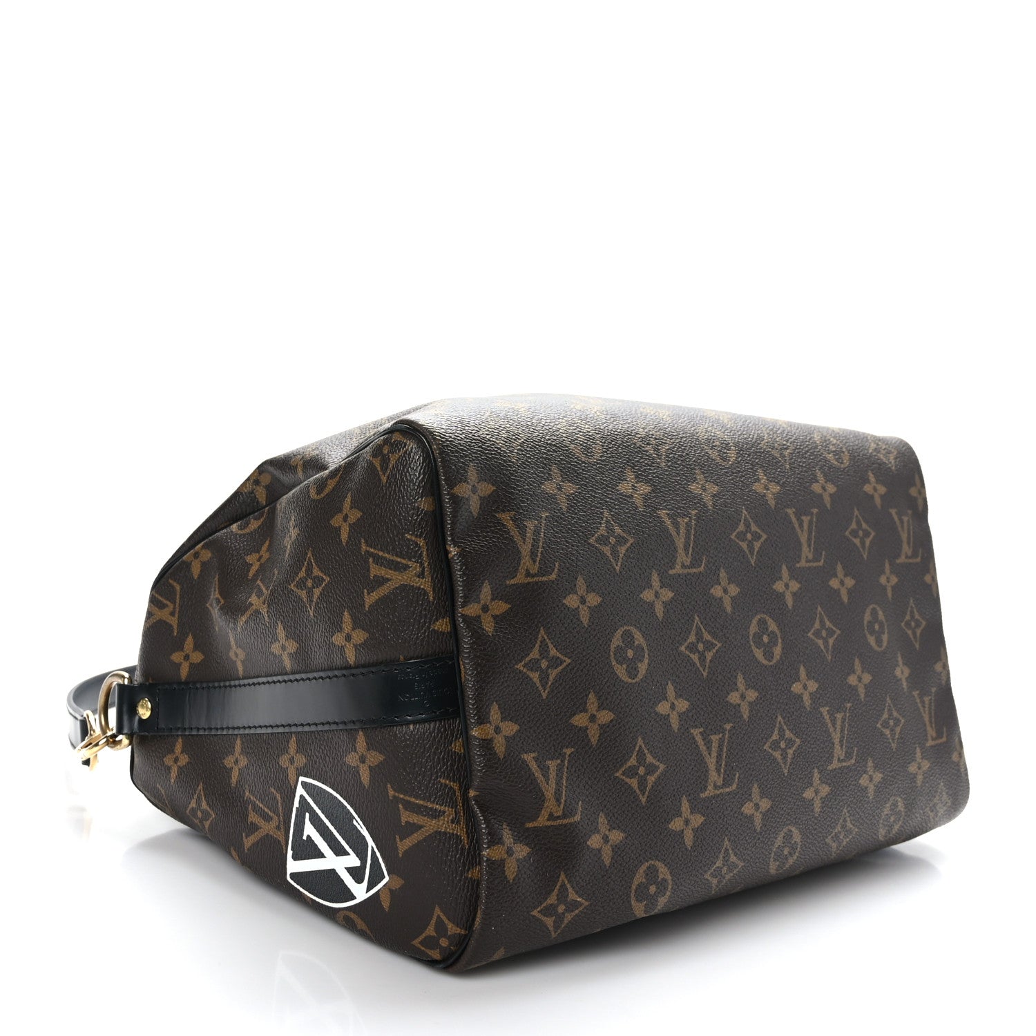 Louis Vuitton Monogram My World Tour Speedy Bandouliere 30 Black 4 of 11