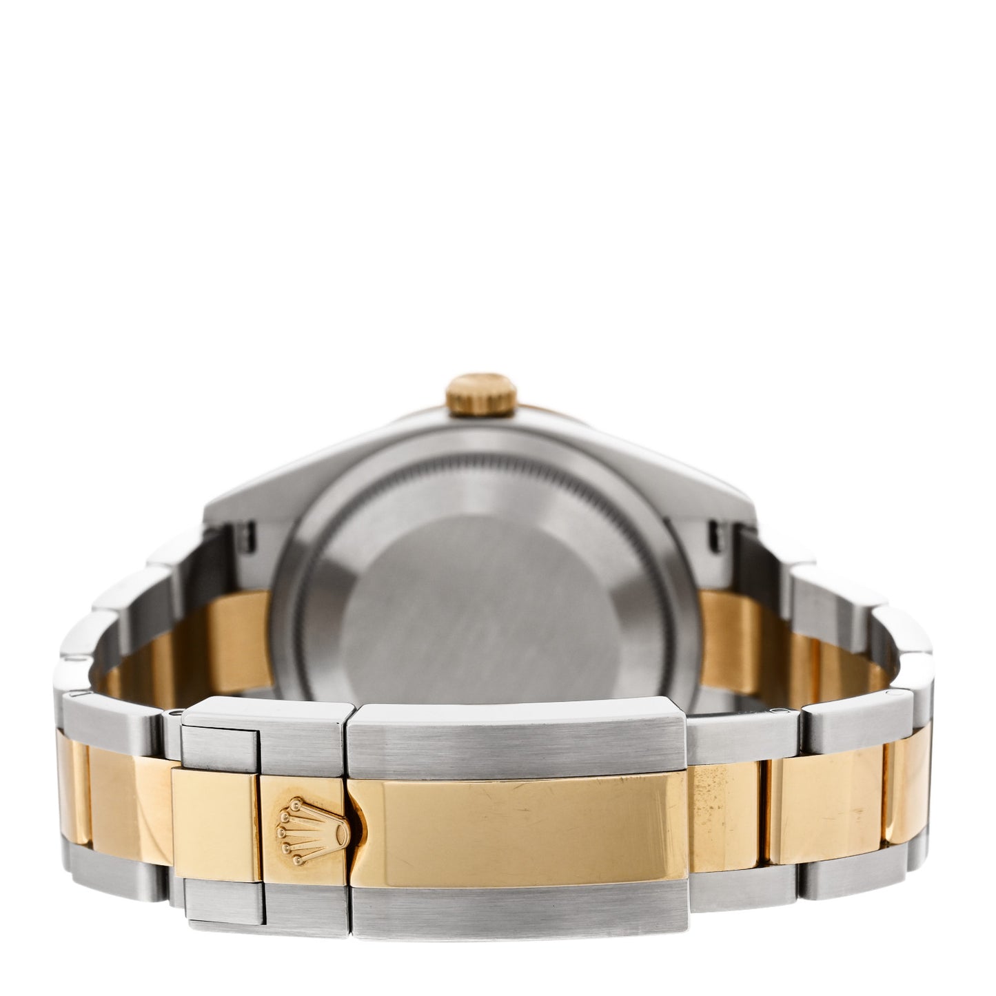 Stainless Steel 18K Yellow Gold 36mm Oyster Perpetual Explorer Watch Black 124273
