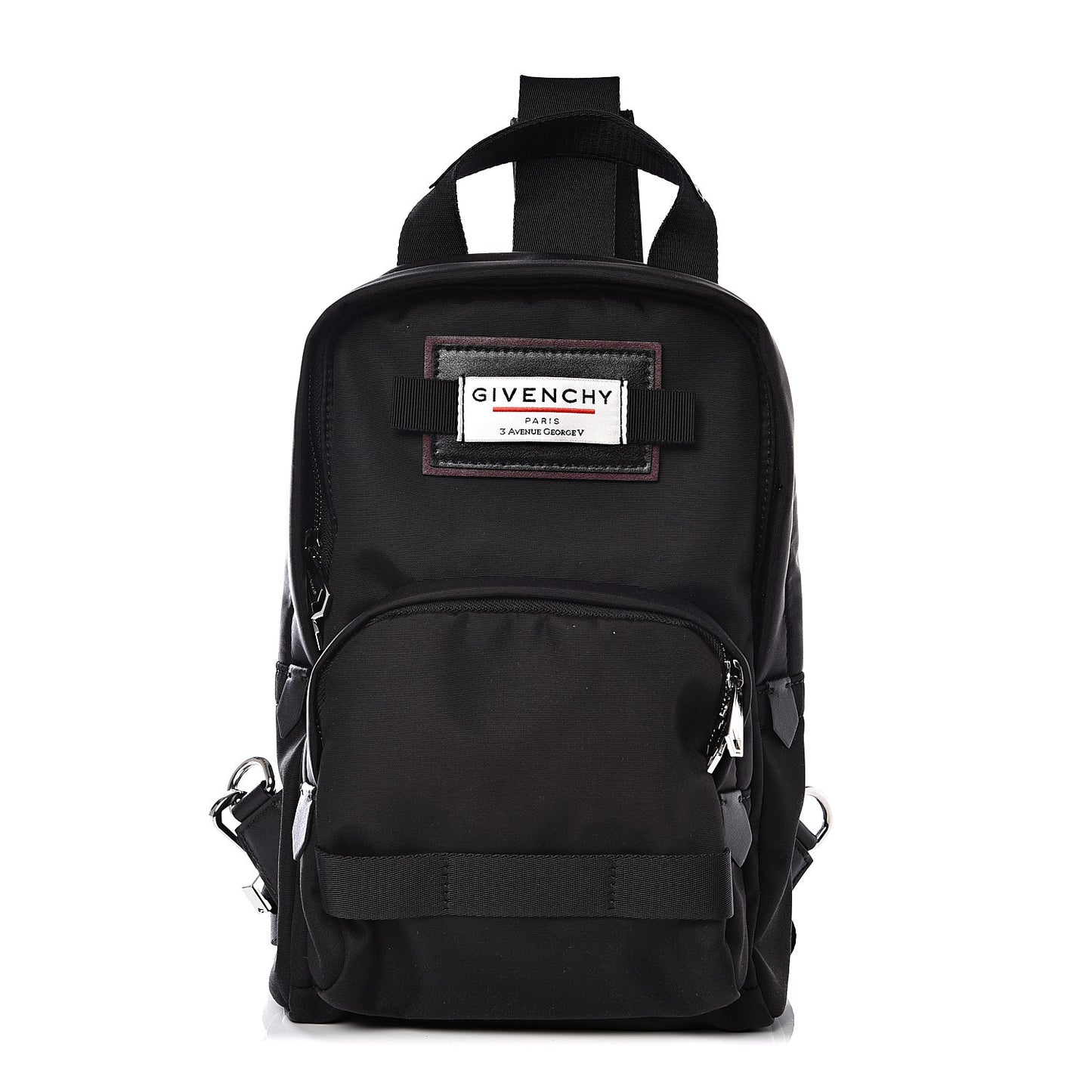 Nylon Small Downtown Sling Bag Black