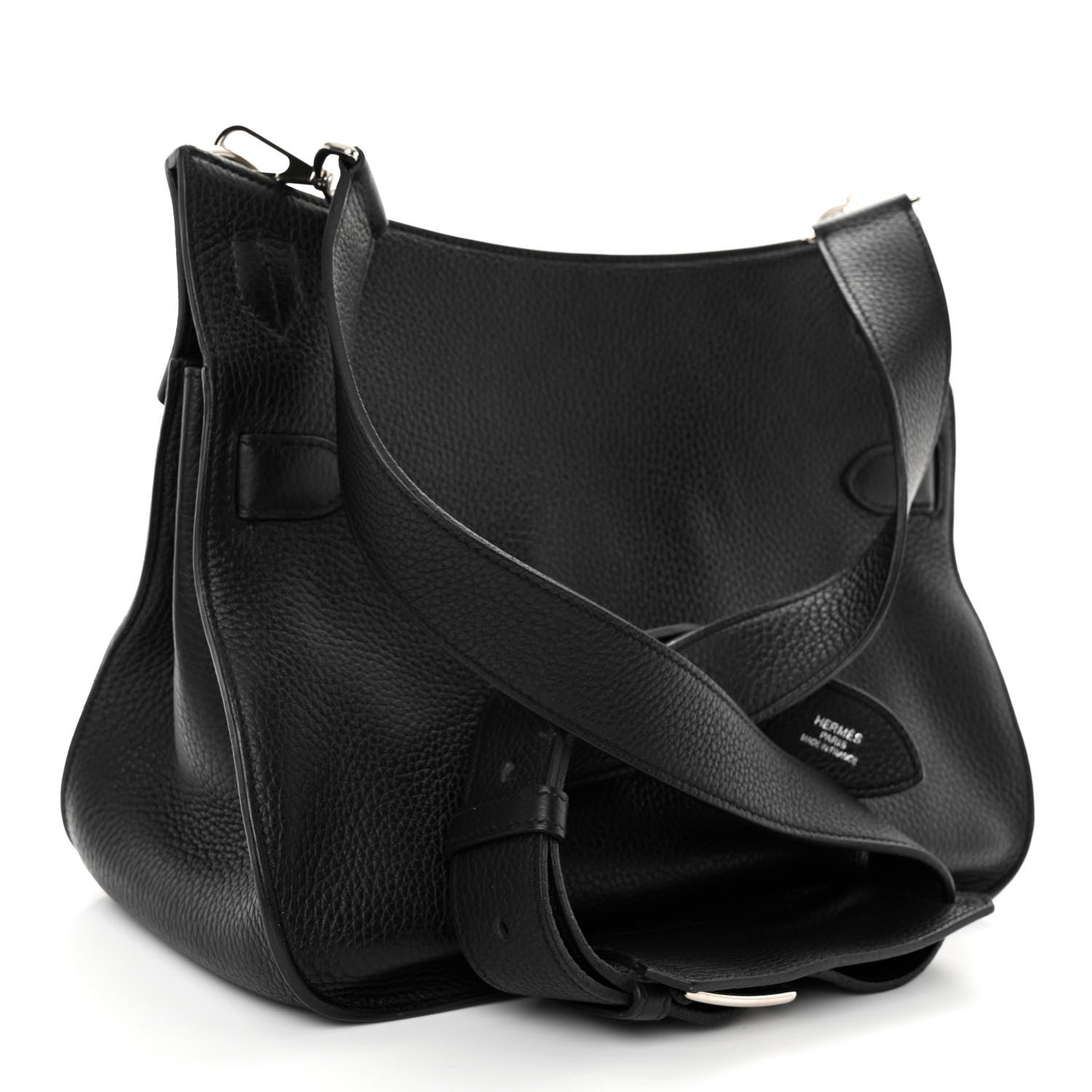 Hermes Taurillon Clemence Jypsiere 31 Black 3 of 9