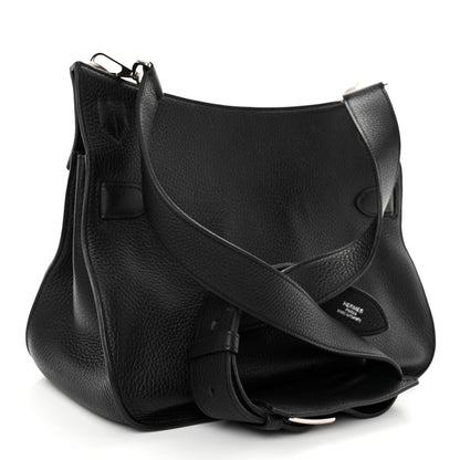 Hermes Taurillon Clemence Jypsiere 31 Black 3 of 9
