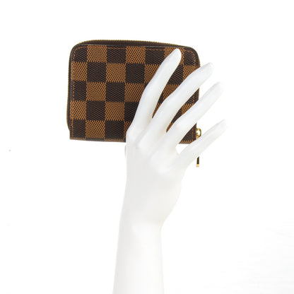 Louis Vuitton Damier Ebene Zippy Coin Purse 2 of 7