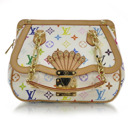 Louis Vuitton Monogram Multicolor Gracie MM White 1 of 9