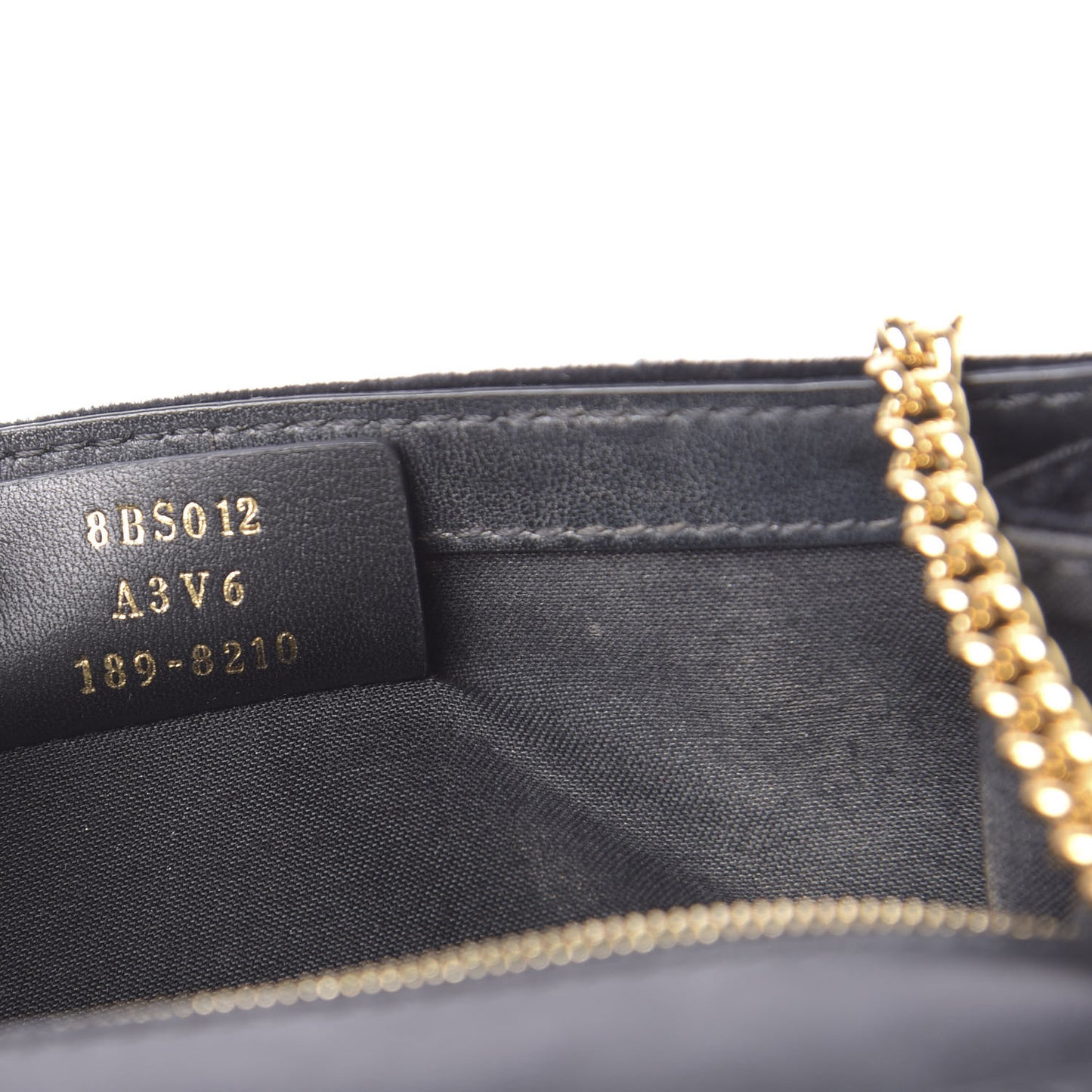 Velvet F is Wallet on Chain Black