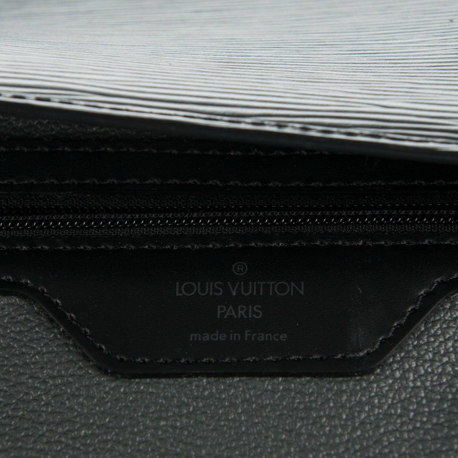 Louis Vuitton Epi Sac Plat GM Black 6 of 6