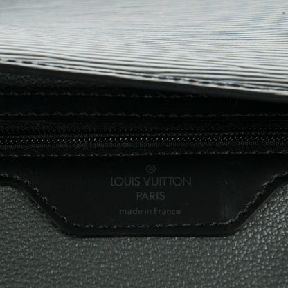 Louis Vuitton Epi Sac Plat GM Black 6 of 6