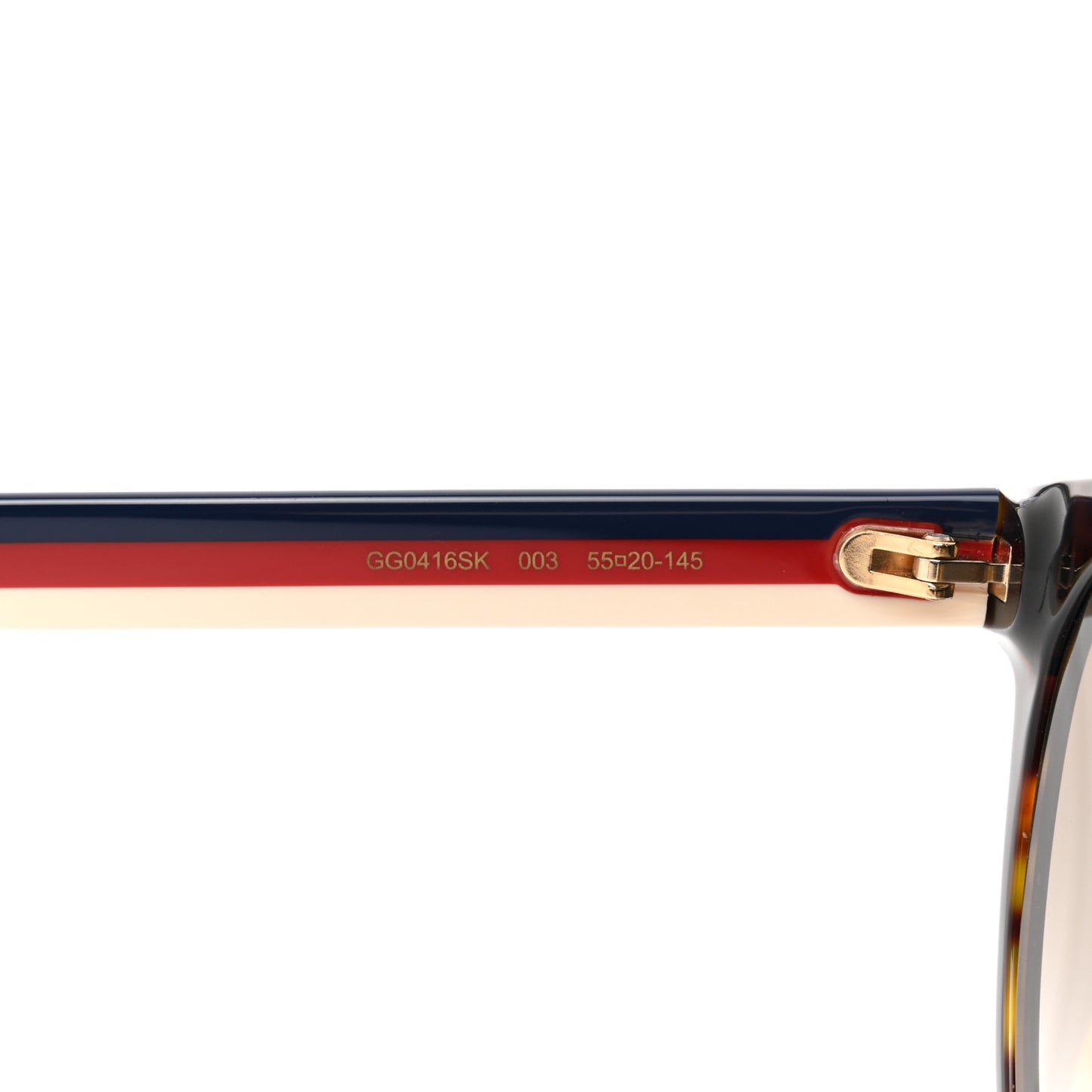 Acetate Round Eye GG Web Sunglasses GG0854SK Tortoise