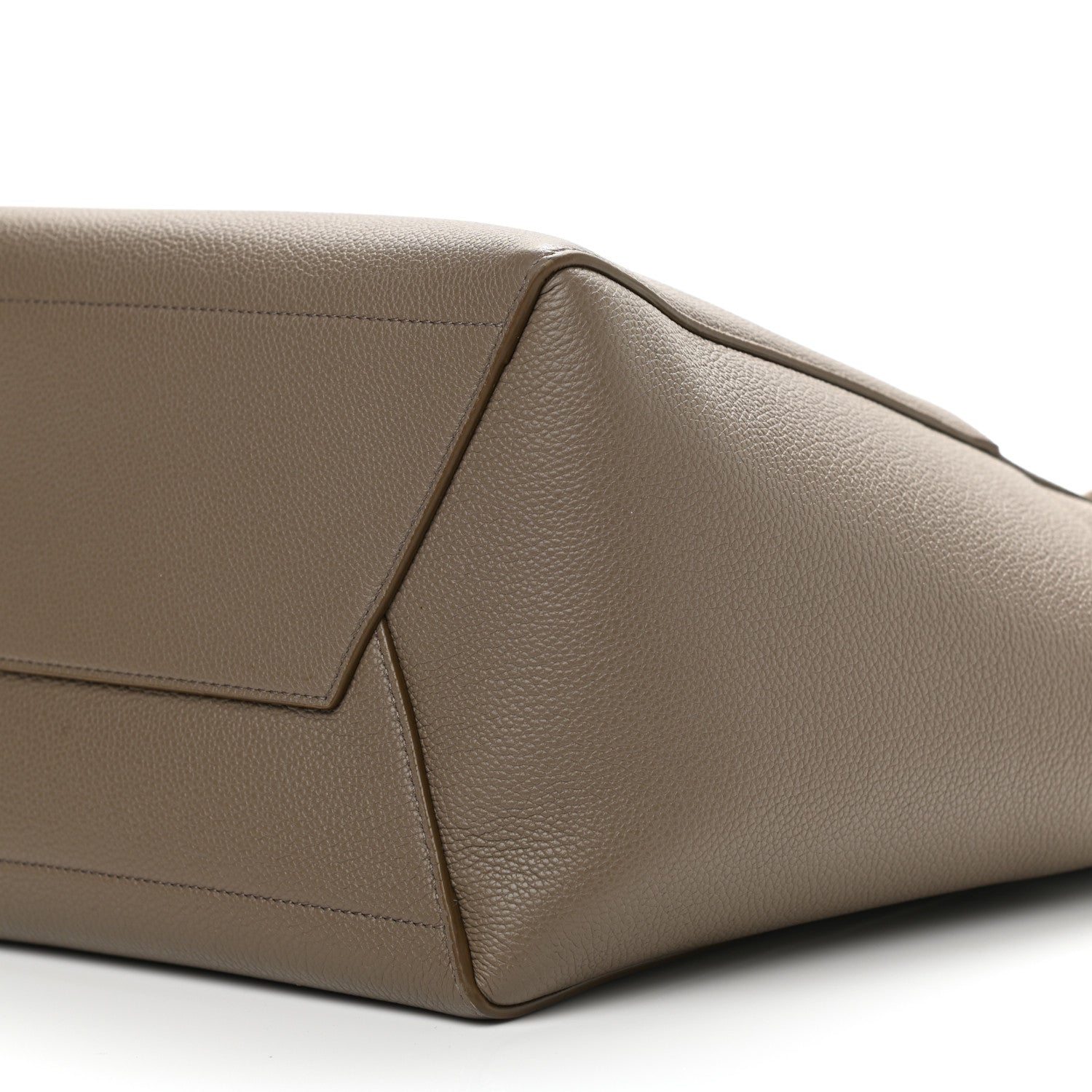 Celine Soft Grained Calfskin Sangle Bucket Bag Taupe 9 of 9