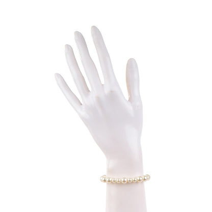 Chanel Pearl Crystal CC Bracelet Gold 2 of 4