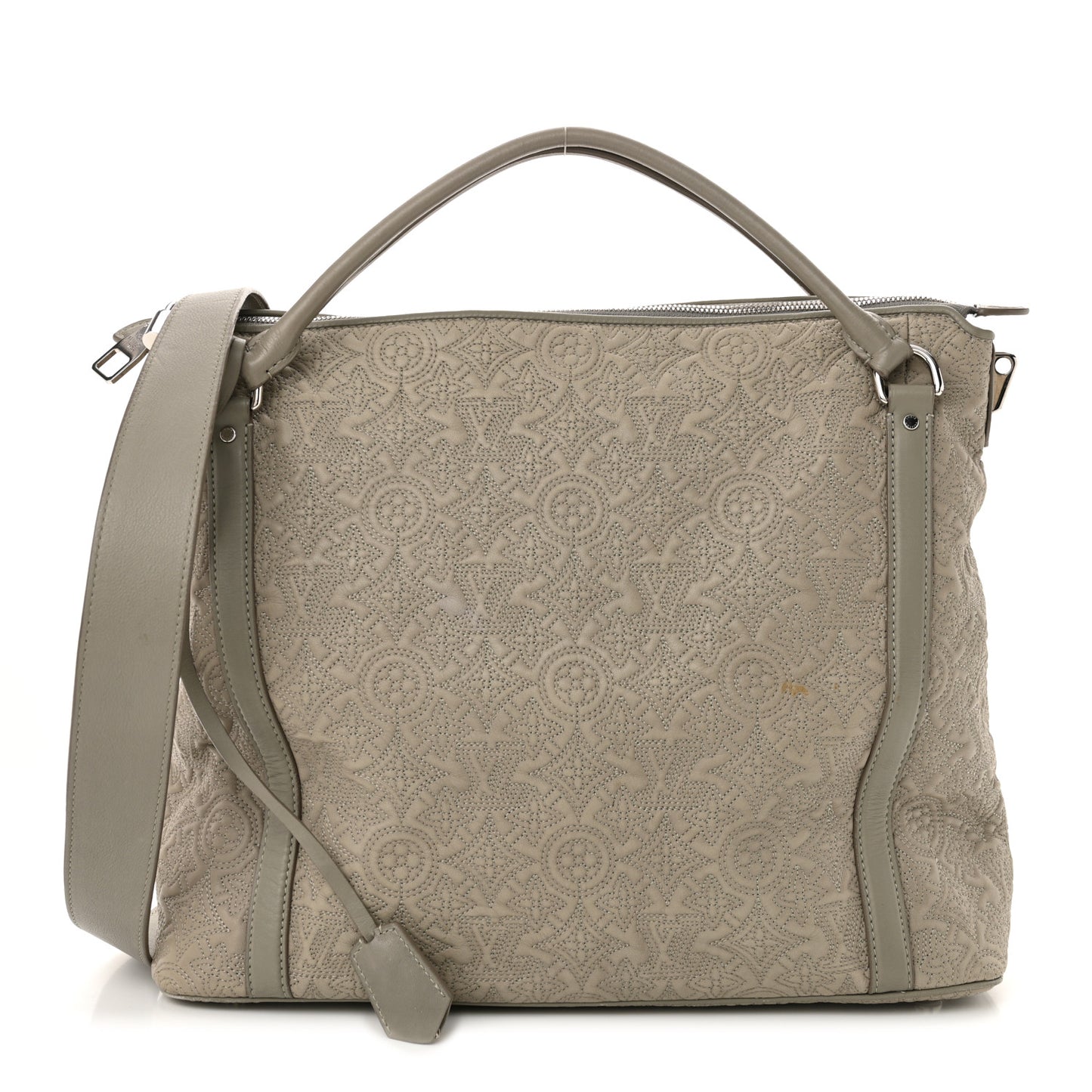 Monogram Lambskin Antheia Ixia MM Grey