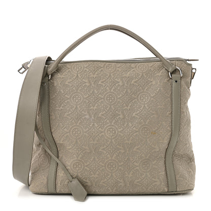 Louis Vuitton Monogram Lambskin Antheia Ixia MM Grey 1 of 13